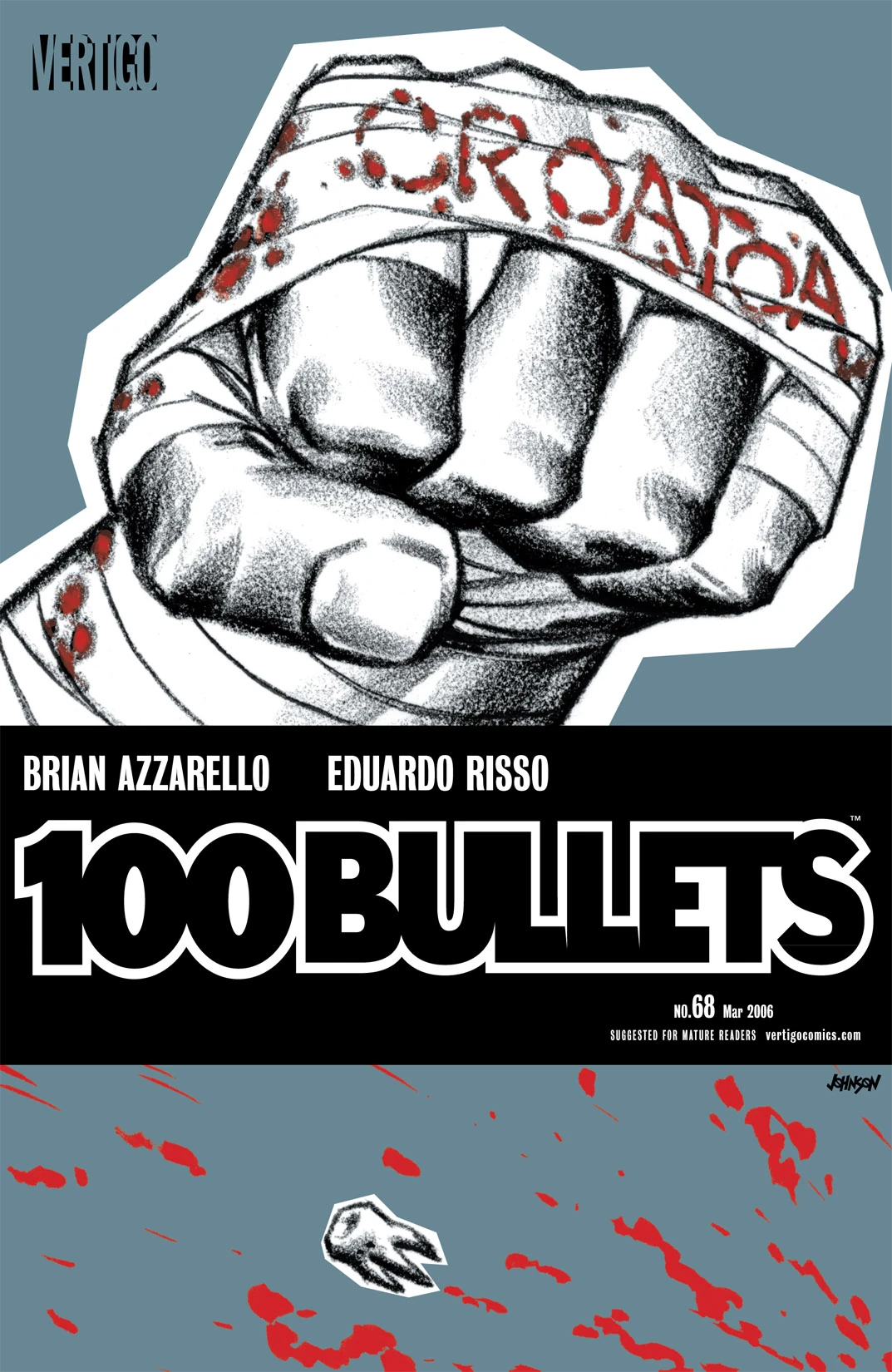 100 Bullets #68 (DC, 2006 — Cover A) cover